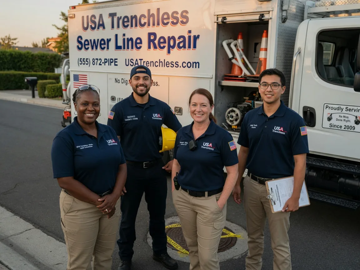 Sewer Line Repair company in Cookville, TX